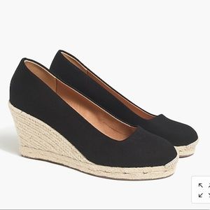 NWOT J. Crew Espadrille Wedges